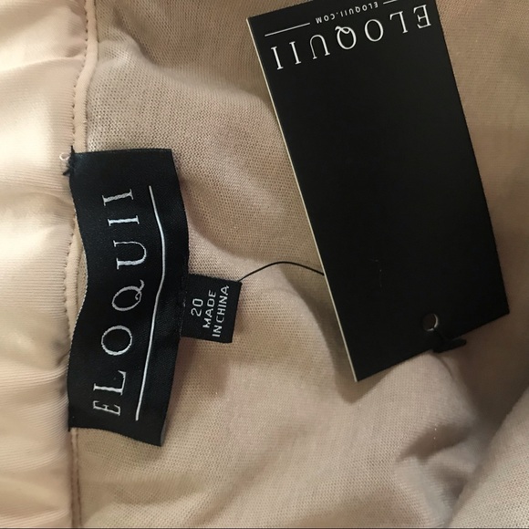 NWT Eloquii fringe pencil skirt - Picture 4 of 6